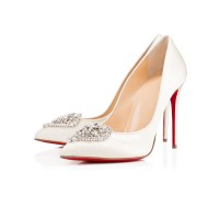 Women's Satin Closed Toe Stiletto Heel with Buckle High Heels