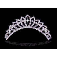 Stunning Alloy With Czech Rhinestones Wedding Headpieces