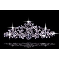 Trendy Czech Rhinestones Wedding Headpieces
