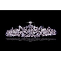 Unique Alloy With Czech Rhinestones Wedding Headpieces