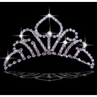 Very Bright Czech Rhinestones Wedding Headpieces