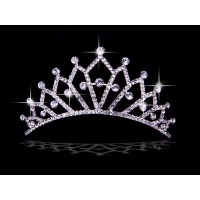 Very Pretty Alloy With Czech Rhinestones Wedding Headpieces