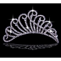 Very Trendy Alloy With Czech Rhinestones Wedding Headpieces
